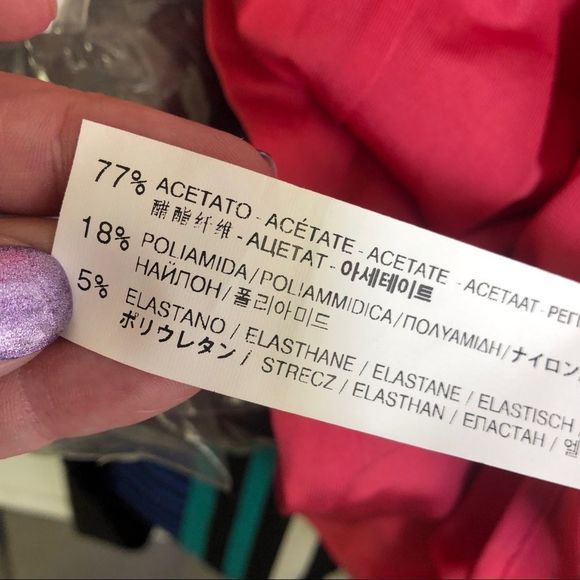 NWT Zara W&B Collection Womens Pink Cropped Double-V Tank Top Shirt M - Picture 10 of 11